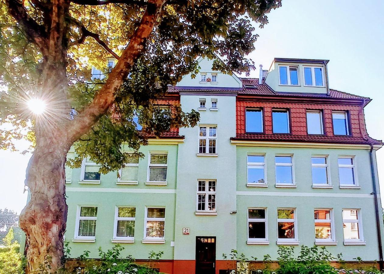 Ferienwohnung Zielona Kamienica Danzig Exterior foto