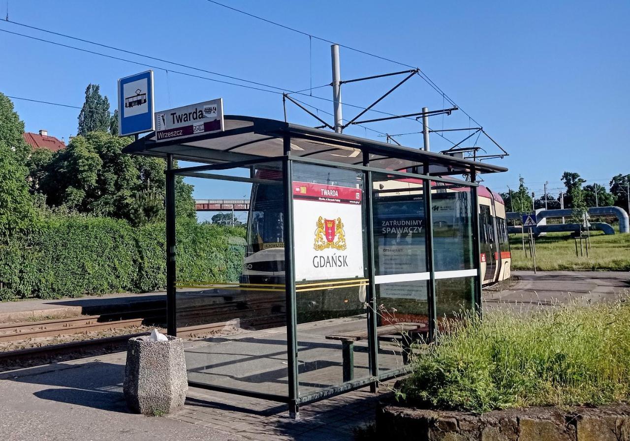 Ferienwohnung Zielona Kamienica Danzig Exterior foto