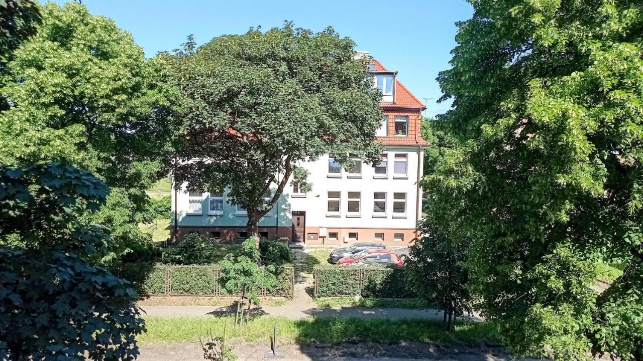 Ferienwohnung Zielona Kamienica Danzig Exterior foto