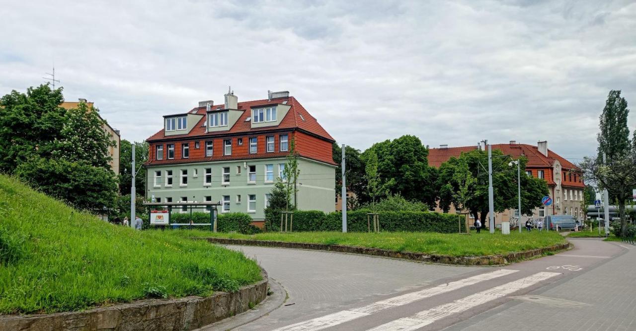Ferienwohnung Zielona Kamienica Danzig Exterior foto