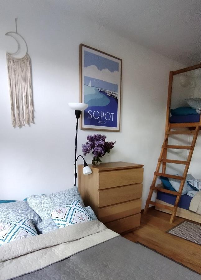 Ferienwohnung Zielona Kamienica Danzig Exterior foto