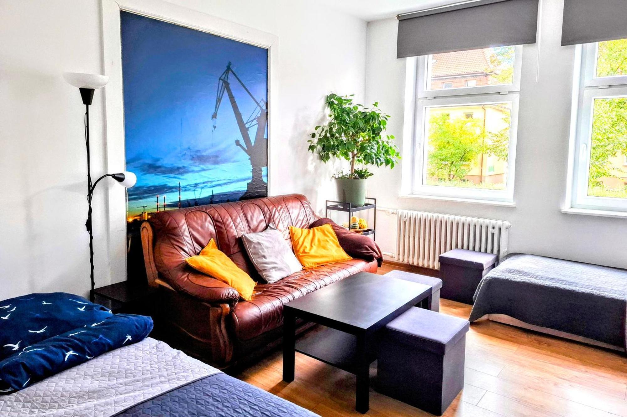 Ferienwohnung Zielona Kamienica Danzig Exterior foto
